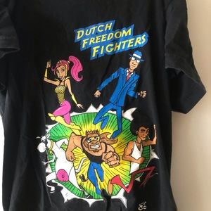 Rare dutch bros freedom fighters tee
